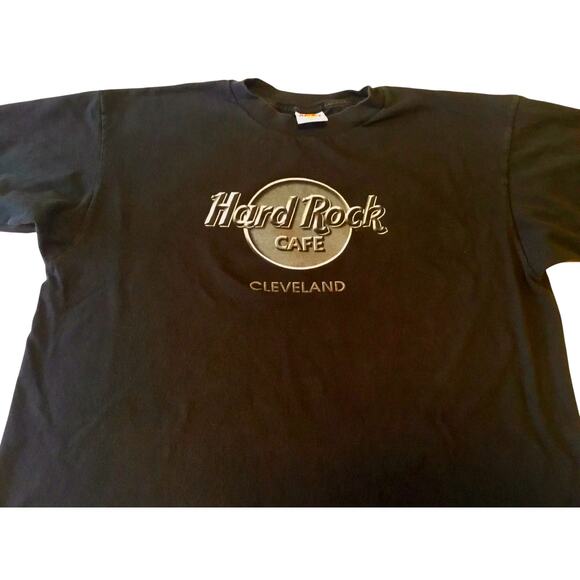 Hard Rock Cafe Cleveland T-Shirt Classic Logo Size XLarge - Picture 2 of 3